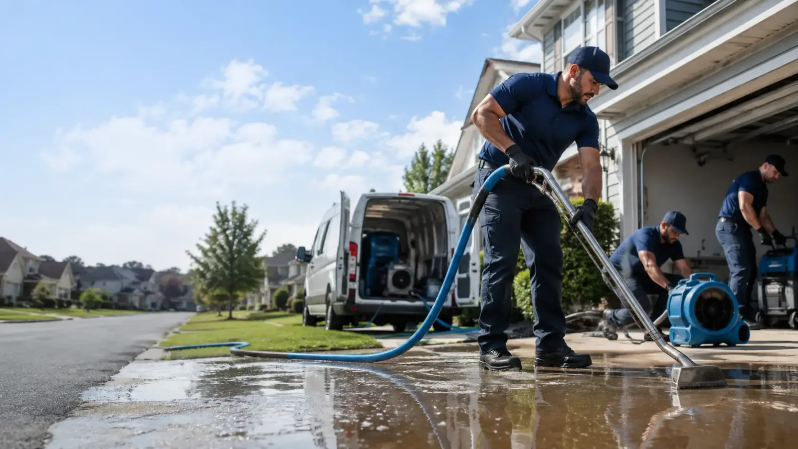 Flood Damage Restoration in Broken Arrow, OK